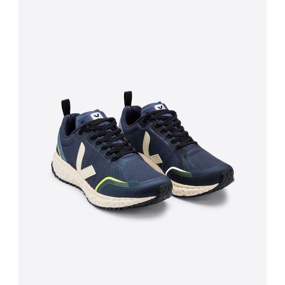 Navy Men's Veja CONDOR MESH Running Shoes | AU 123ZUT